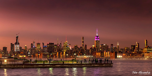 New York City Storm Sunset