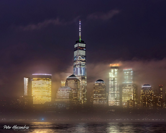 New York City Storm Sunset