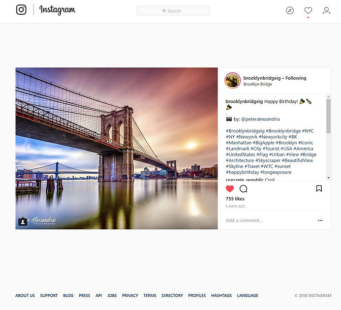 Instagram Photo of the Day 5-24-18