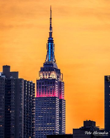 Empire State Building Sunset