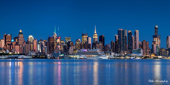 New York City Blue Hour