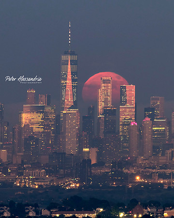 New York City Full Moon