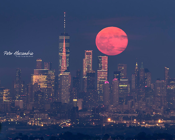 New York City Full Moon
