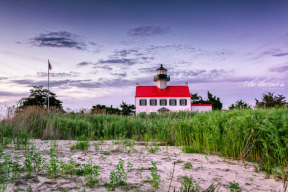East Point Light Sunset