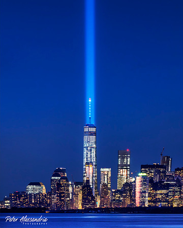Sept 11 9/11 Tribute Light