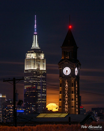 Empire State Lackawanna Moon
