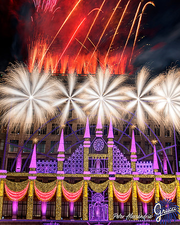 Saks Fifth Ave Fireworks by Grucci