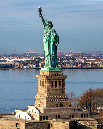 Statue of Liberty Helicopter