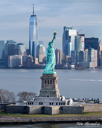 Statue of Liberty Helicopter
