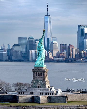 Statue of Liberty Helicopter
