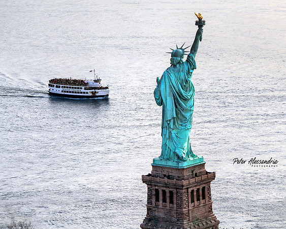 Statue of Liberty Helicopter