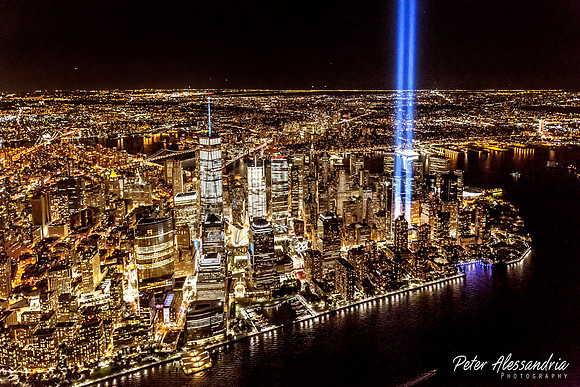 September 11th Tribute Lights 2016
