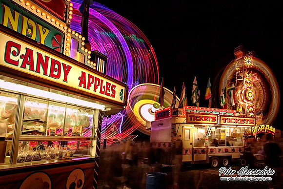 Boonton Labor Day Carnival rides