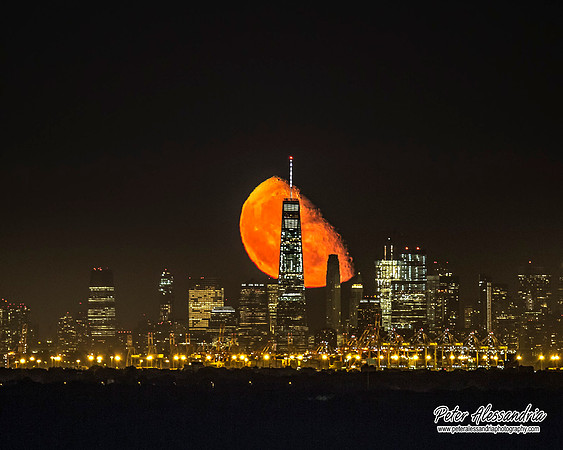 Moonrise World Trade Center