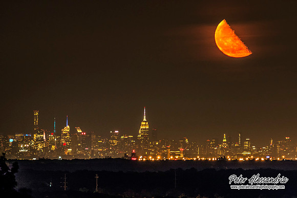 Empire State Building Moonrise