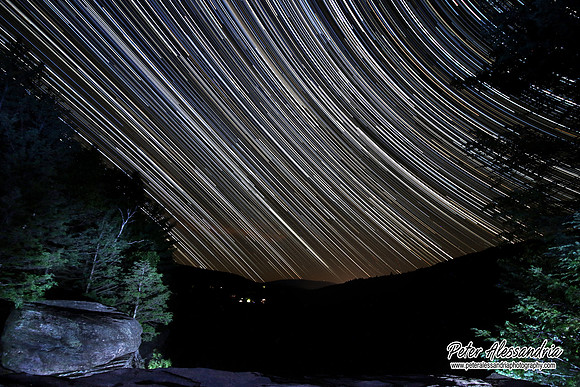 Kaaterskill Falls Star Trail