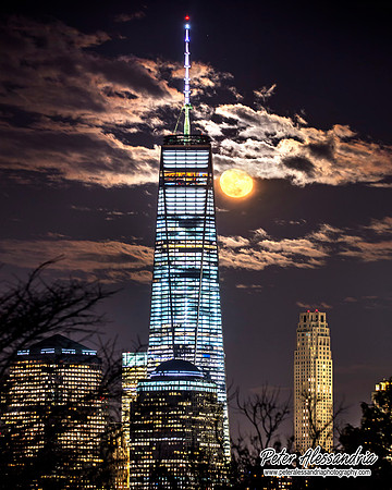 World Trade Center Super Moon