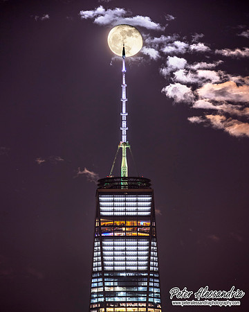 World Trade Center Super Moon