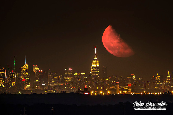 Empire State Building Moonrise
