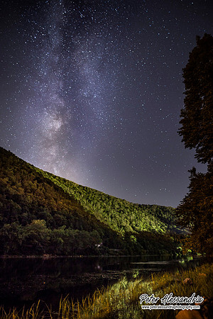 Delaware Water Gap Milky Way