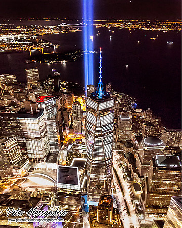 September 11th Tribute Lights 2016